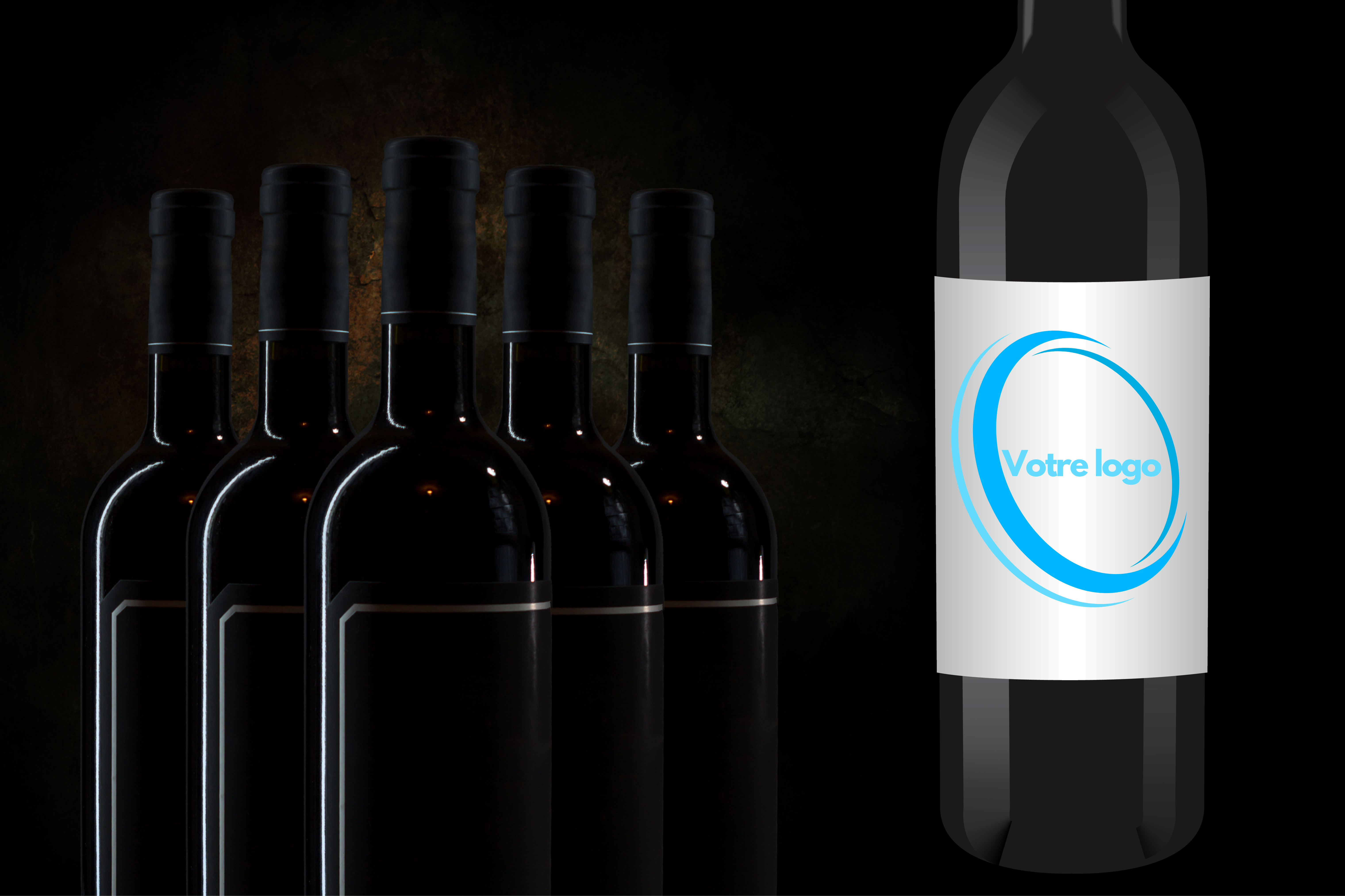 bouteilles de vin personnalisées outil marketing