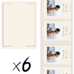 Étiquettes à personnaliser beige