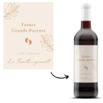 NAISSANCE | Bouteille à personnaliser texte