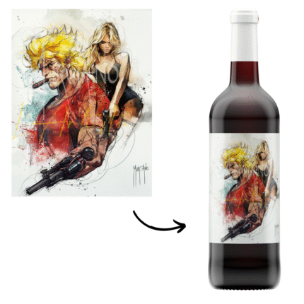 cobra bouteille personnalisée