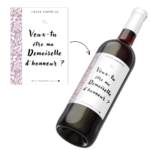 MARIAGE | Bouteille Demoiselle d'honneur