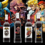 Bouteille de vin - Choisissez votre Héro. Goldorak / Albator / Cobra / Capitaine Flam
