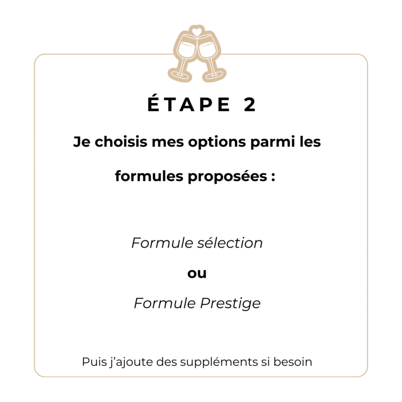formule vin mariage personnalisé