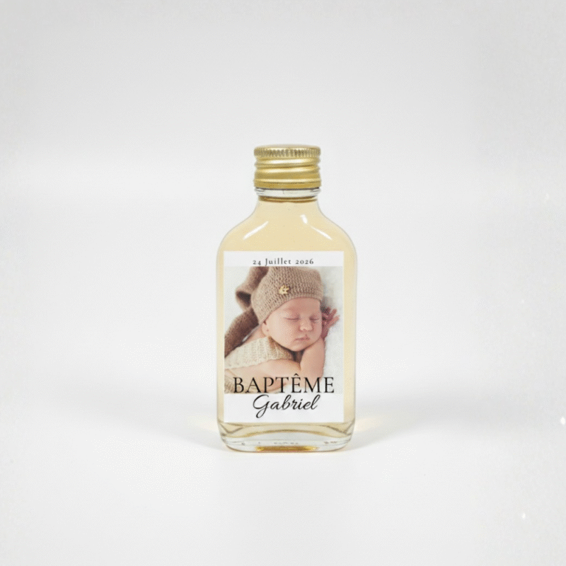 Mini bouteilles Baptême