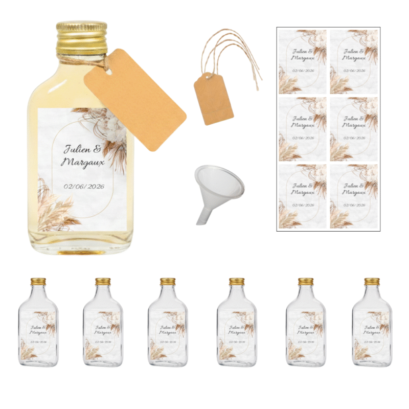 kit mini bouteilles