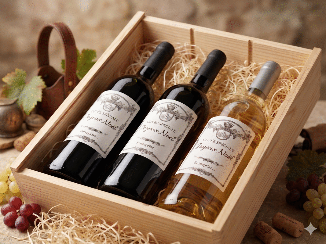Coffret vin personnalisé