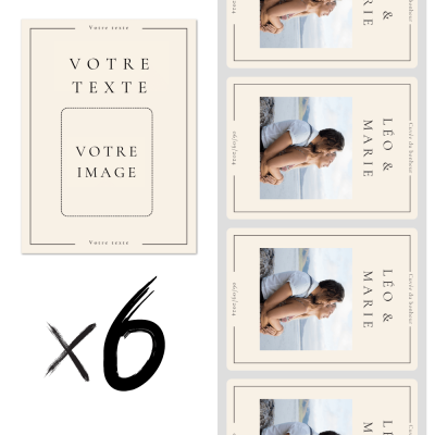 Étiquettes à personnaliser